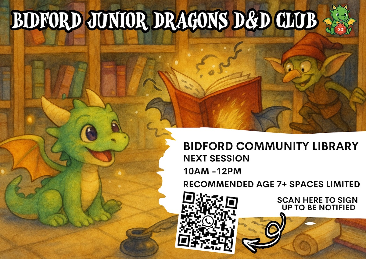 Featured image for “Bidford Junior Dragons D&D Club”