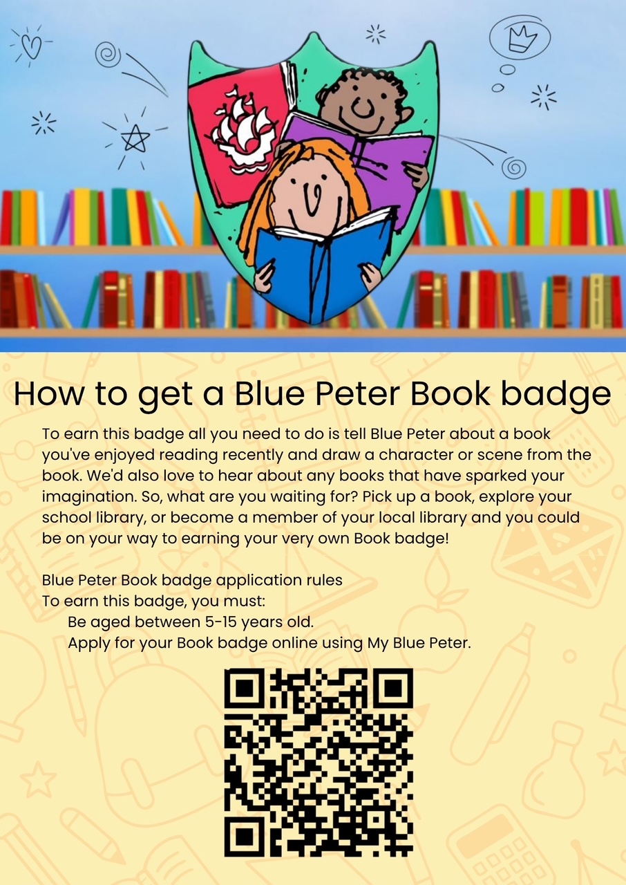 Featured image for “How to get a Blue Peter Book badge”