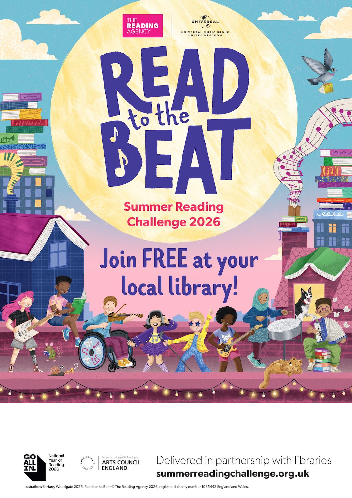 Featured image for “Summer reading challenge 2026!”